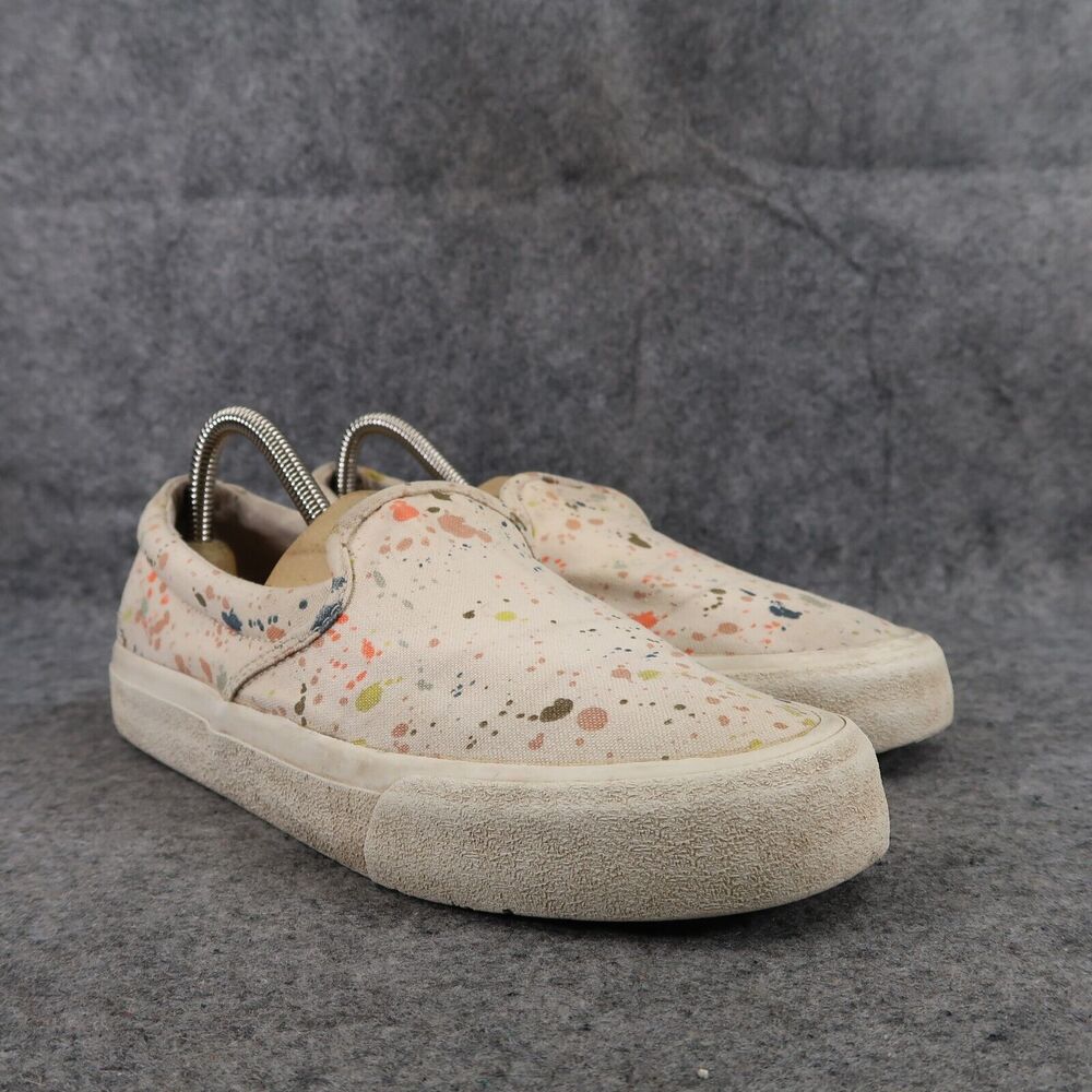 Madewell Shoes Womens 8.5 Sneaker Sidewalk Slip On Paint Splatter Comfort Casual